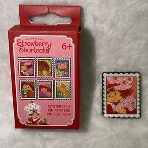 Loungefly Strawberry Shortcake Pink Stamp Mystery Pin